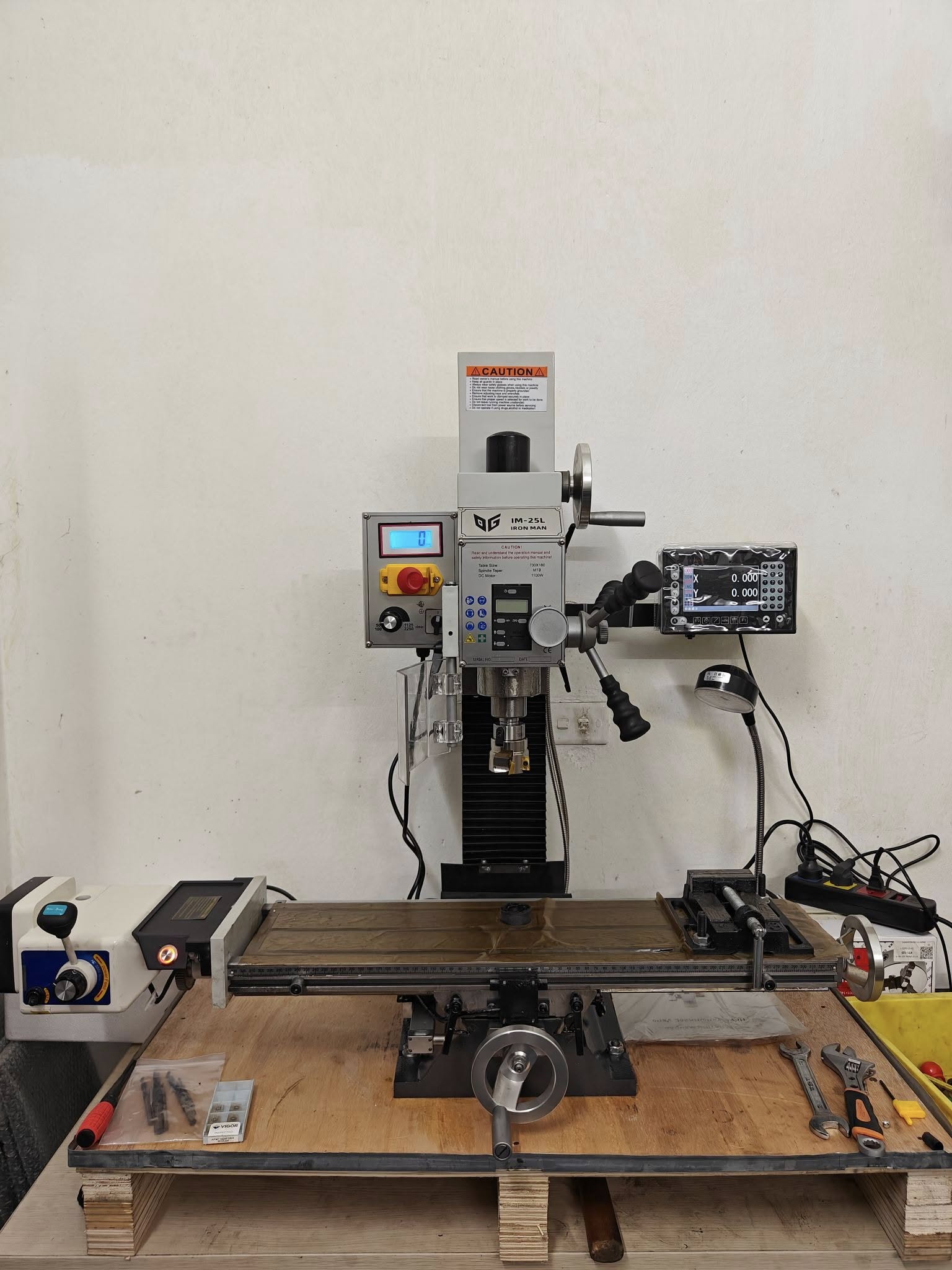 Máy Phay Để Bàn Mini 220V