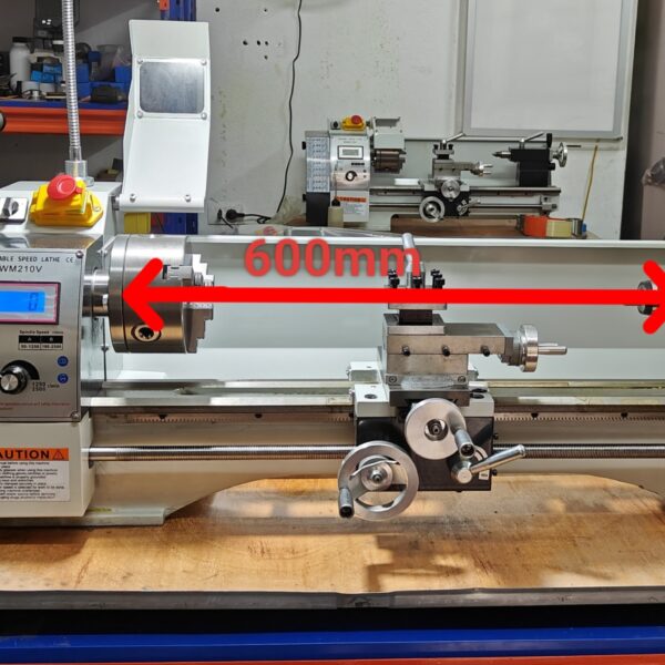 Máy Tiện Mini WM210V – 600mm