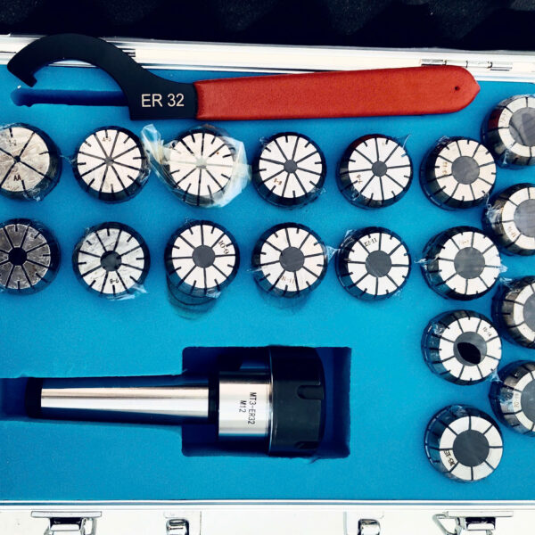 Bộ Đầu Cặp Collet MT3 – ER32 (3–20mm)
