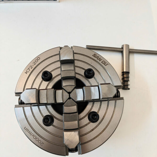 Mâm Cặp K72-200 4 Chấu Độc Lập SANOU Chính Hãng