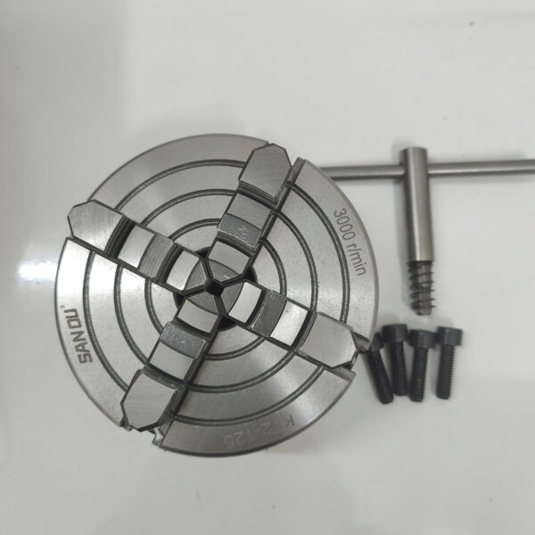 Mâm Cặp 4 Chấu Độc Lập K72-125 SANOU CHÍNH HÃNG