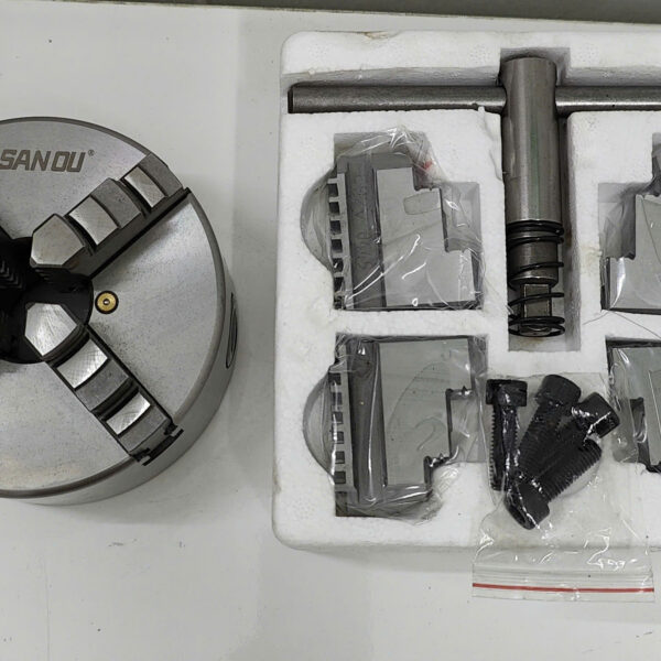 Mâm Cặp K12-125 4 Chấu Tự Định Tâm SANOU CHÍNH HÃNG